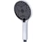 Лейка для душа MIXLINE ML 3009 3 позиции (блистер) ЧЕРНЫЙ/ХРОМ 554374 1