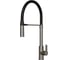 Смеситель для кухни MIXLINE 35k MLSS-0402 черный гибкий излив магнит, п/гайку САТИН 556020 1