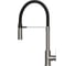 Смеситель для кухни MIXLINE 35k MLSS-0402 черный гибкий излив магнит, п/гайку САТИН 556020 2