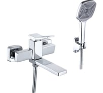 Смеситель для ванны однорычажный ViEiR хром короткий излив для ванны и душа V423531