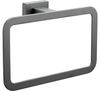 Полотенцедержатель кольцевой настенный ViEiR нержавеющая сталь, графит V5011-G
