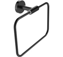 Полотенцедержатель кольцевой настенный ViEiR нержавеющая сталь, цвет черный V5511-C