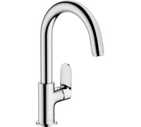 Смеситель для раковины Hansgrohe Vernis Blend 210 со сливным гарнитуром, хром 71554000