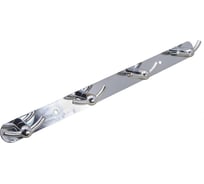 Крючки на планке Bath Plus двойные, 4 крючка 1214-К