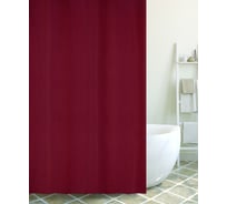 Штора для ванной Bath Plus бордовый 180x200 SK-08