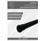 Комплект черный карниз для ванной Bath Plus KKAK-05 5