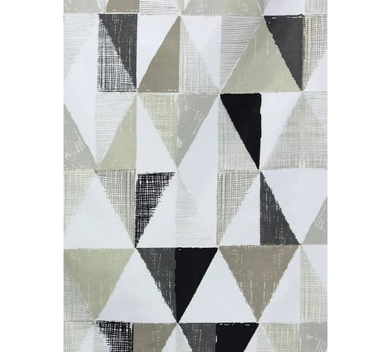 Штора для ванной Bath Plus 180x180 TRIANGULAR SCRAWL grey ch-21260/8