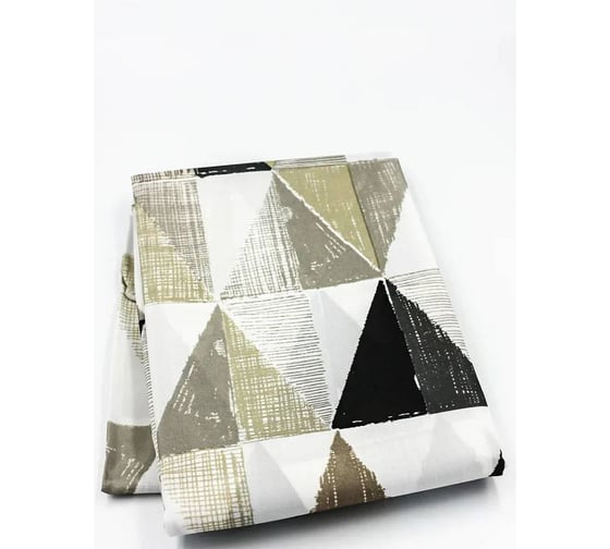 Штора для ванной Bath Plus 180x180 TRIANGULAR SCRAWL grey ch-21260/8
