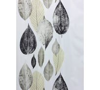 Комплект: штора для ванной и кольца Bath Plus LEAF STORY akch-21261