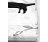 Комплект: штора для ванной и кольца Bath Plus Little Black Cat AKCH-12256 6