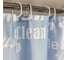 Комплект: штора для ванной и кольца Bath Plus Blue Font blue akch15061 2
