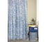 Комплект: штора для ванной и кольца Bath Plus Blue Font blue akch15061 1
