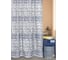 Комплект: штора для ванной и кольца Bath Plus Etno2 blue akch1867 2