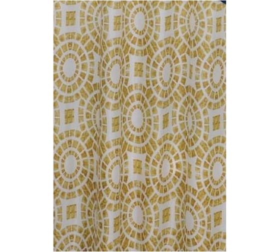 Штора для ванной Bath Plus 180x200 Circle Beige ch15120