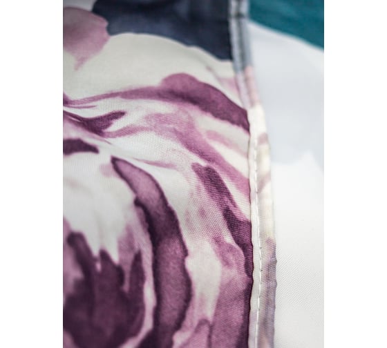 Комплект: штора для ванной и кольца Bath Plus RAGING FLORA akch-21269