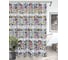 Комплект: штора для ванной и кольца Bath Plus akch-21259 4