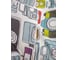 Комплект: штора для ванной и кольца Bath Plus akch-21259 7