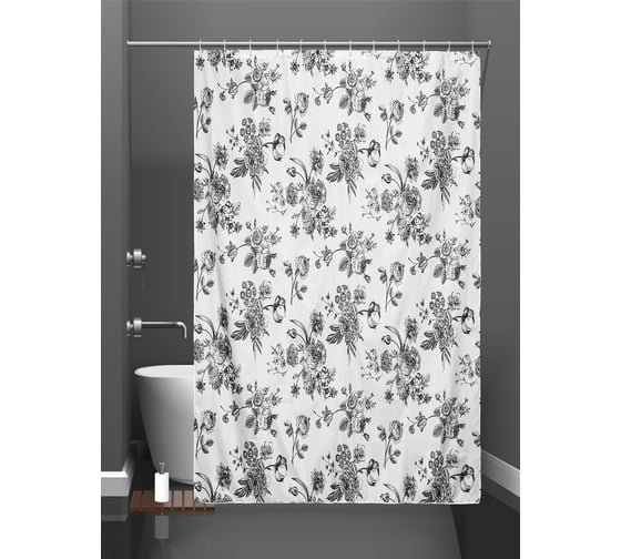 Штора для ванны Bath Plus 180x180 Briar Roses ch-21314 1