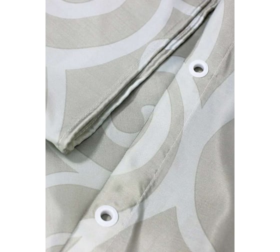 Штора для ванной Bath Plus 180x200 Snail beige-grey ch1366/8