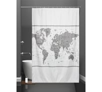Штора для ванны Bath Plus 200x200 International Map I ch-21318
