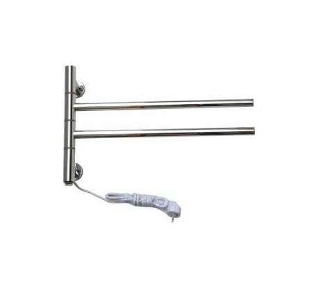 Поворотный электрический полотенцесушитель TERMO LUX 305x500x110 Е-2 с включателем E305-2ES