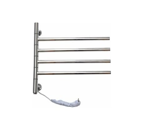Поворотный электрический полотенцесушитель TERMO LUX 455x500x110 Е-4 с включателем E455-4ES