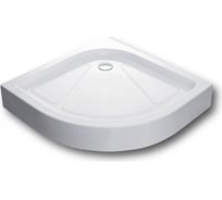 Поддон Bravat Type-R2 P210 1/4 круга 100x100x14, с сифоном и ножками P210 00263663