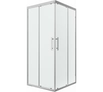 Душевой уголок Bravat Stream квадратный, с двумя раздвижными дверьми, 90x90 BS090.2204S 00258953