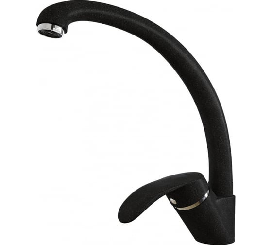 Смеситель для кухни MIXLINE 35к ML-GS02 343 антрацит, высокий излив 547672