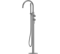 Смеситель ABBER Wasser Kreis 316 напольный для ванны, оружейная сталь брашированная AF8115BGG