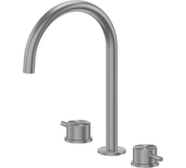 Смеситель ABBER Wasser Kreis 316 для раковины, оружейная сталь брашированная AF8108BGG-M