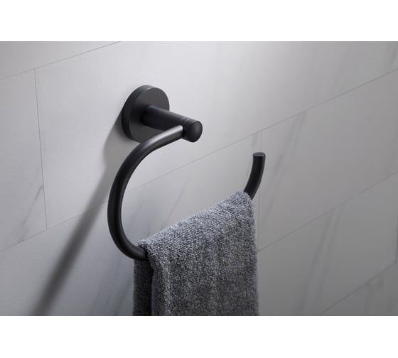 Полотенцедержатель Timo Saona black 13050/03