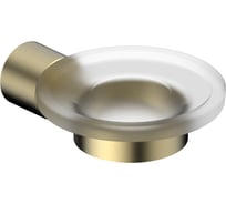 Мыльница ABBER с держателем Osten 316 золото брашированное AA185A8BG