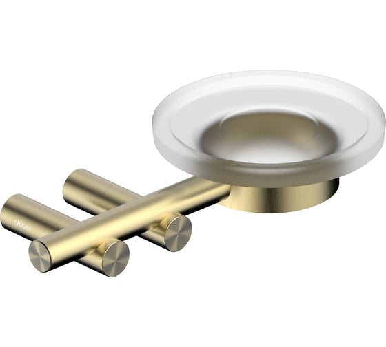 Мыльница ABBER с держателем Osten 316 золото брашированное AA1858BG 1