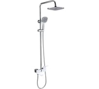 Душевая система ViEiR белая, верхний и ручной душ, регулировка по высоте V423562-F