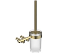 Щетка для туалета ABBER Osten 316 золото брашированное AA1832BG