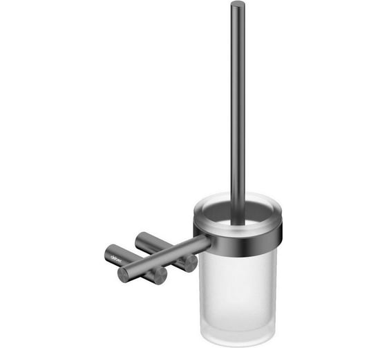 Щетка для туалета ABBER Osten 316 оружейная сталь брашированная AA1832BGG 1