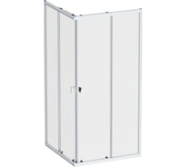 Душевое ограждение квадратное AM.PM Sense 90x90 мат хром, стекло прозрачное W76G-403-9090-MT