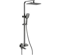 Душевая система ViEiR графит, верхний и ручной душ, современный дизайн для душевой зоны V393562-G
