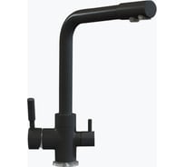 Кухонный смеситель Tolero высокий Дуо (№911 Черный) 627635