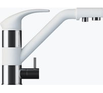 Кухонный смеситель Tolero ДУО (№923 Белый) 694913