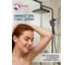 Душевая система ECONOCE (тип I) черный, серия 810 EC0812BL 6