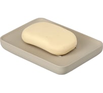 Мыльница Bergenson Bjorn Slim, светло-серая BB0000932