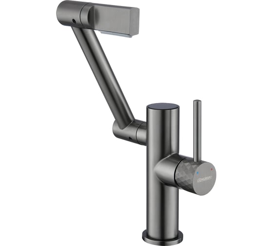 Смеситель LONGRAN Techno LM1111, GunGrey LM1111 GG 1