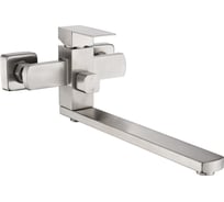 Смеситель для ванны и умывальника ARGOTECH HARD диаметр 35, картридж., L-обр. 315 мм, нерж. сталь 44877