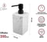 Диспенсер (дозатор) для мыла PERFECTO LINEA STONEWAVE, белый, ЦЗ-1228281600 2