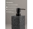 Диспенсер (дозатор) для мыла PERFECTO LINEA STONEWAVE, черный, ЦЗ-0000176688 4