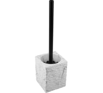 Ершик с подставкой PERFECTO LINEA STONEWAVE, белый, ЦЗ-0196057439