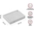 Мыльница PERFECTO LINEA ELEMENT MARBLE, белая, ЦЗ-1192515960 2