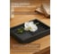 Мыльница PERFECTO LINEA ELEMENT MARBLE, черная, ЦЗ-0019861824 7